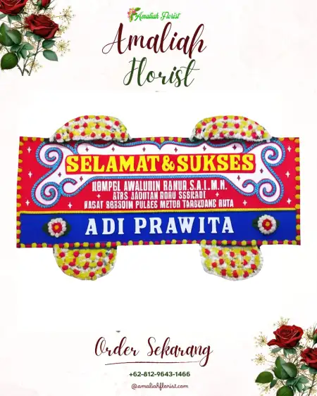 Papan Bunga Ucapan Selamat Pasalakan